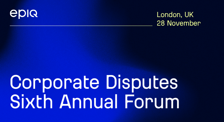 TL4 Disputes: Corporate Disputes - 6th Annual Forum