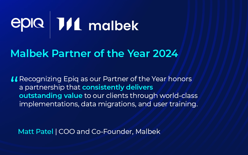 Epiq and Malbek