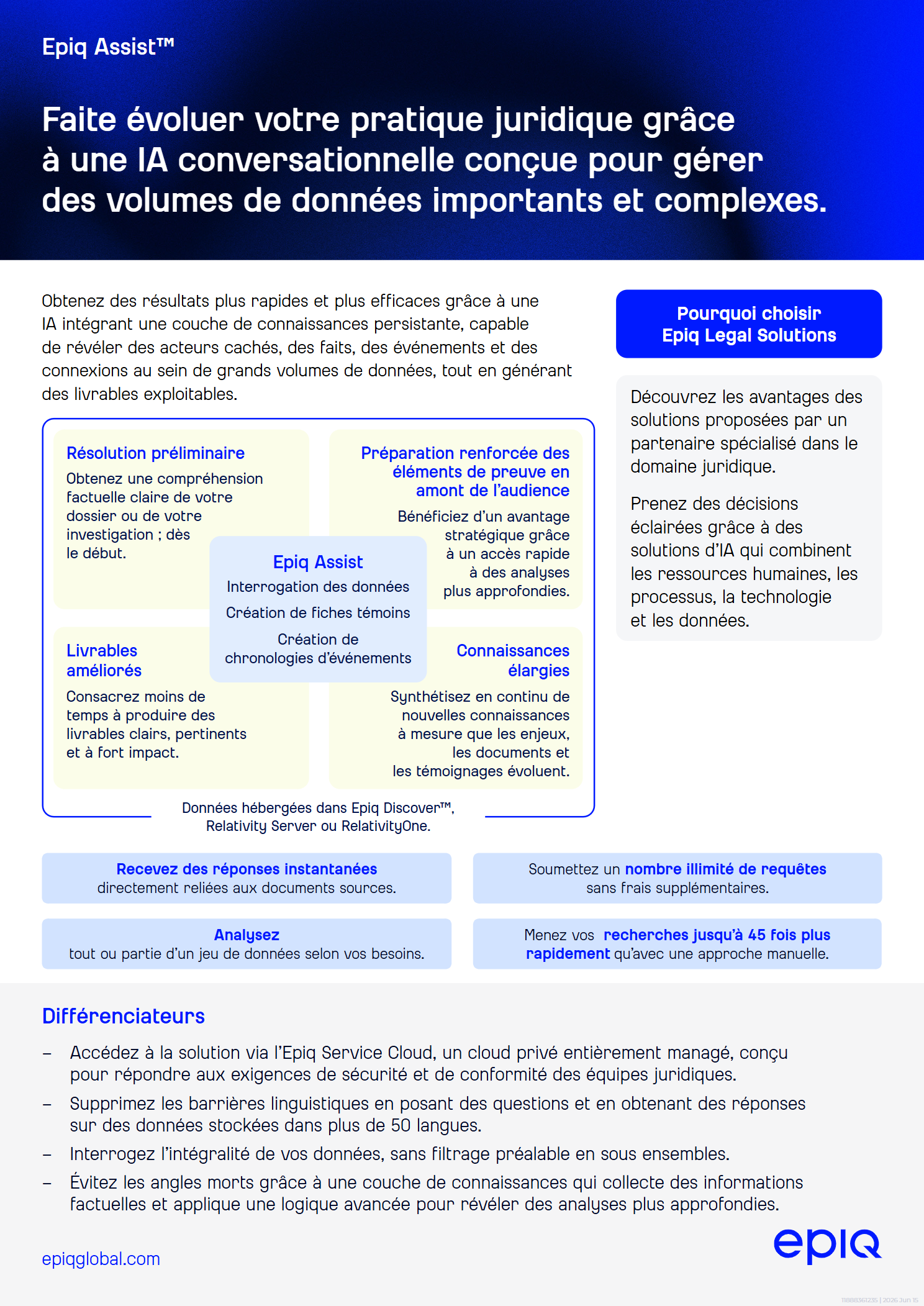 Epiq Assist Solution Brief