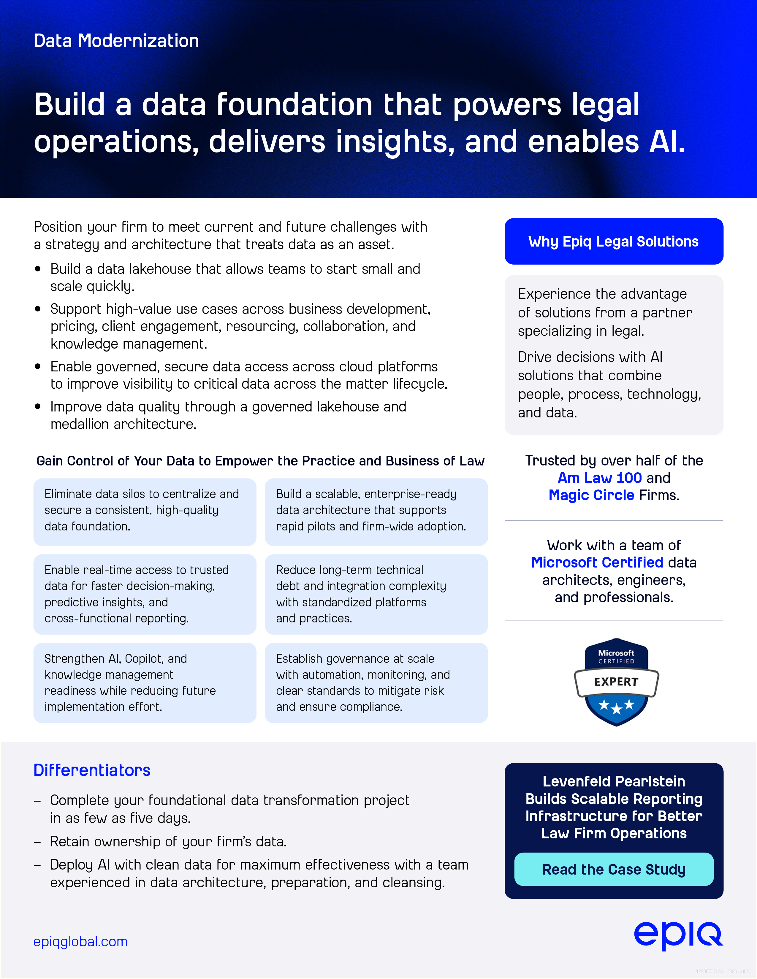 Data Modernization Solution Brief