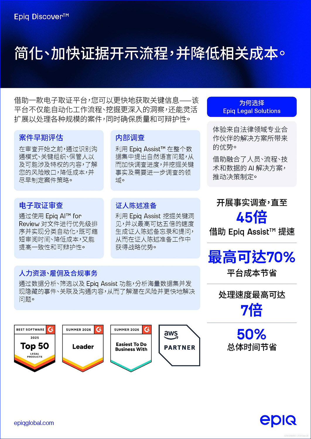 Epiq Discover Solution Brief