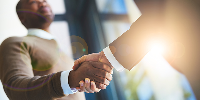 Men Shaking Hands