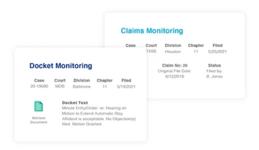 Docket Case Monitoring