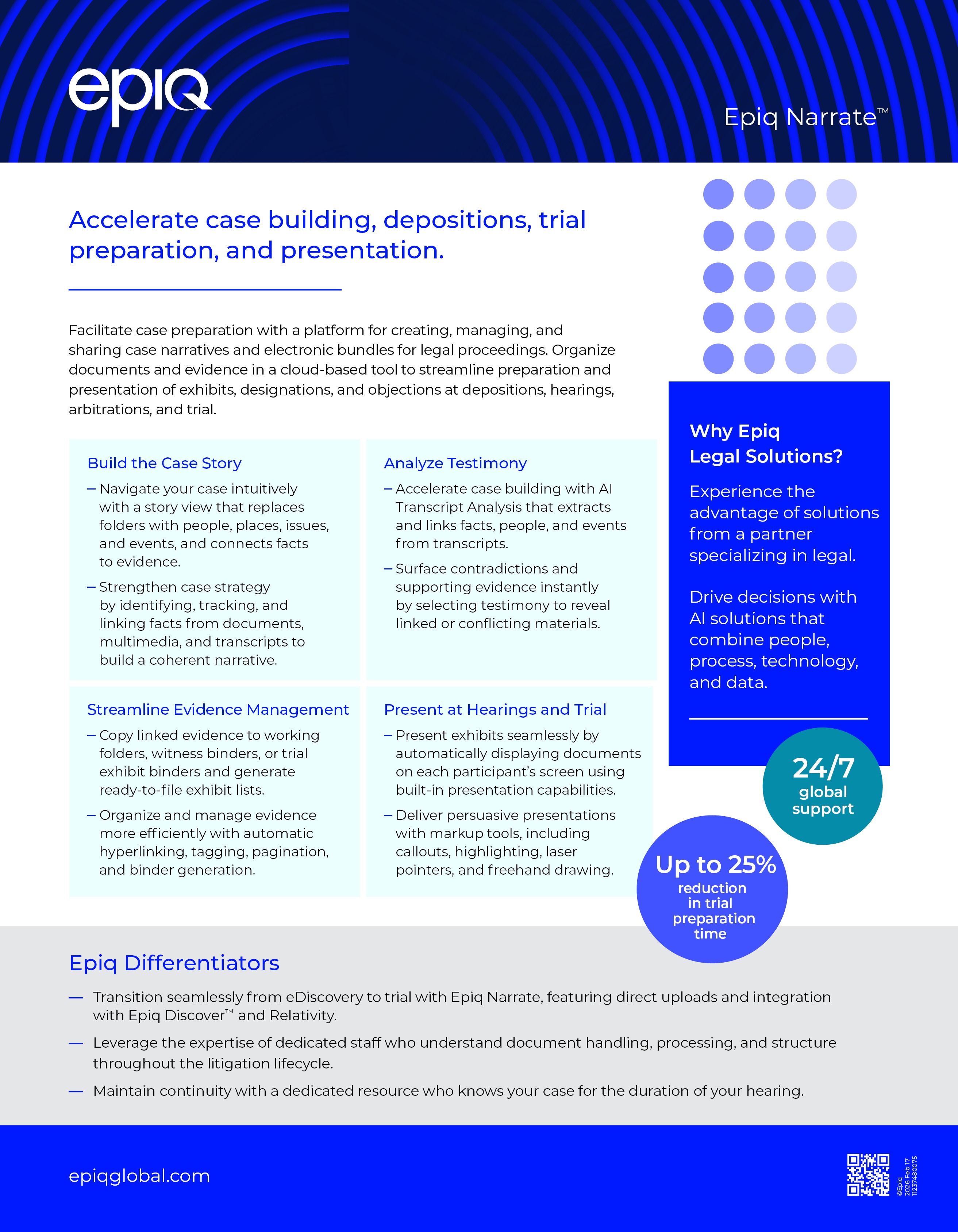 Epiq Narrate Solution Brief