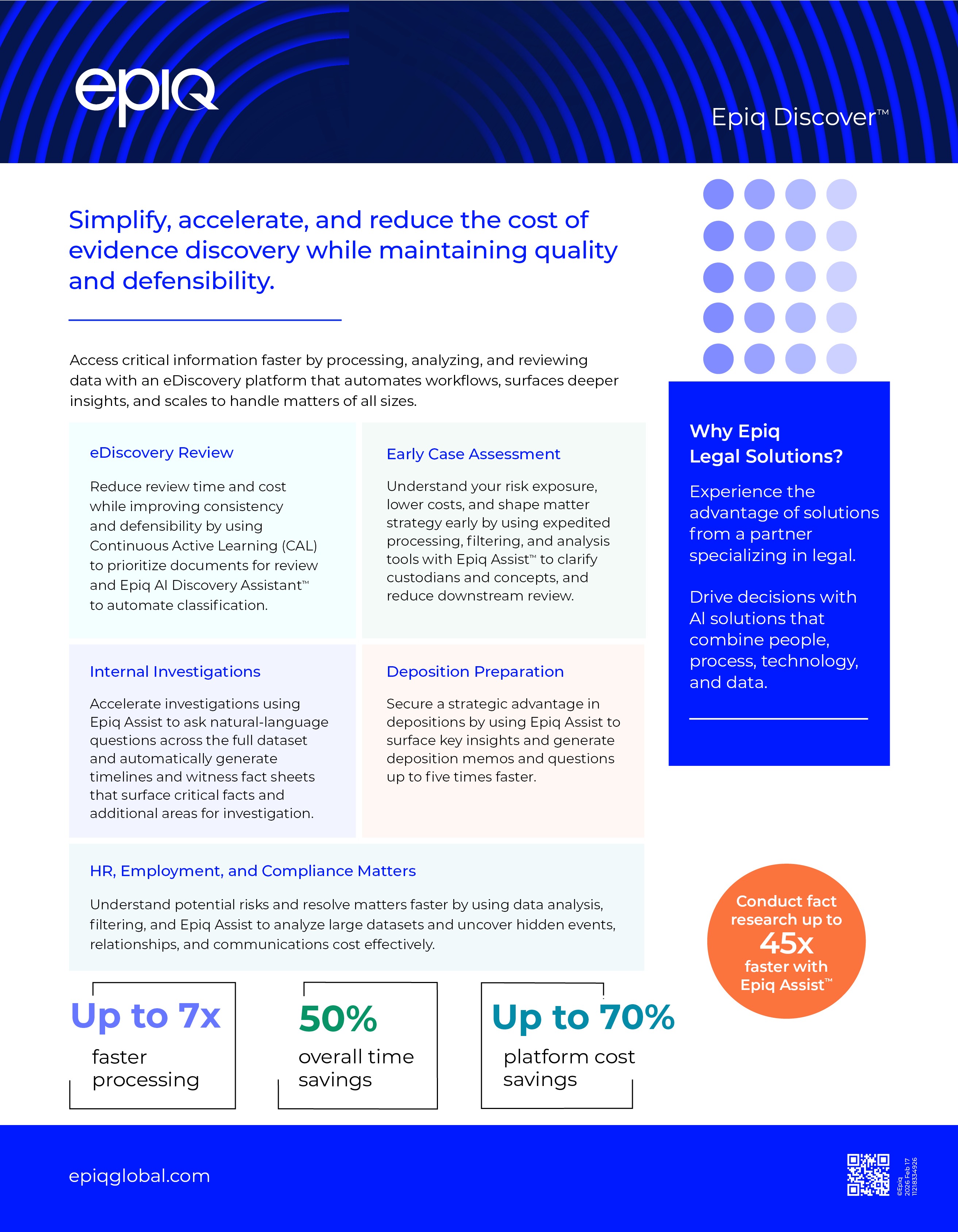 Epiq Discover Solution Brief